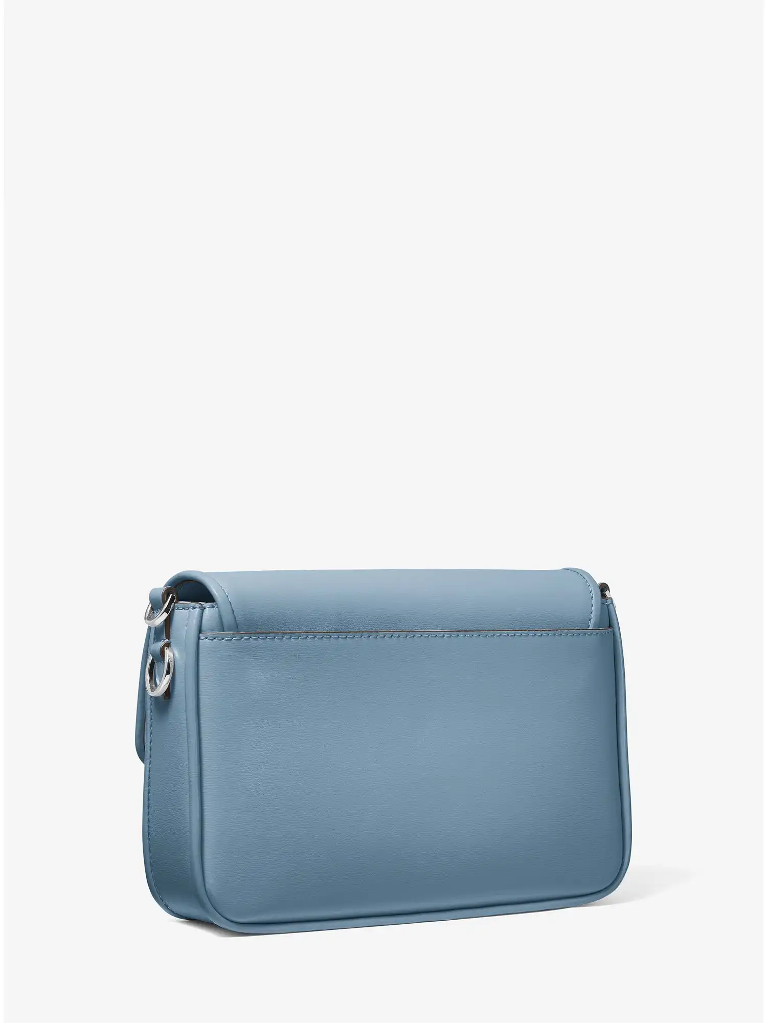Bradshaw Medium Leather Messenger Bag Chambray