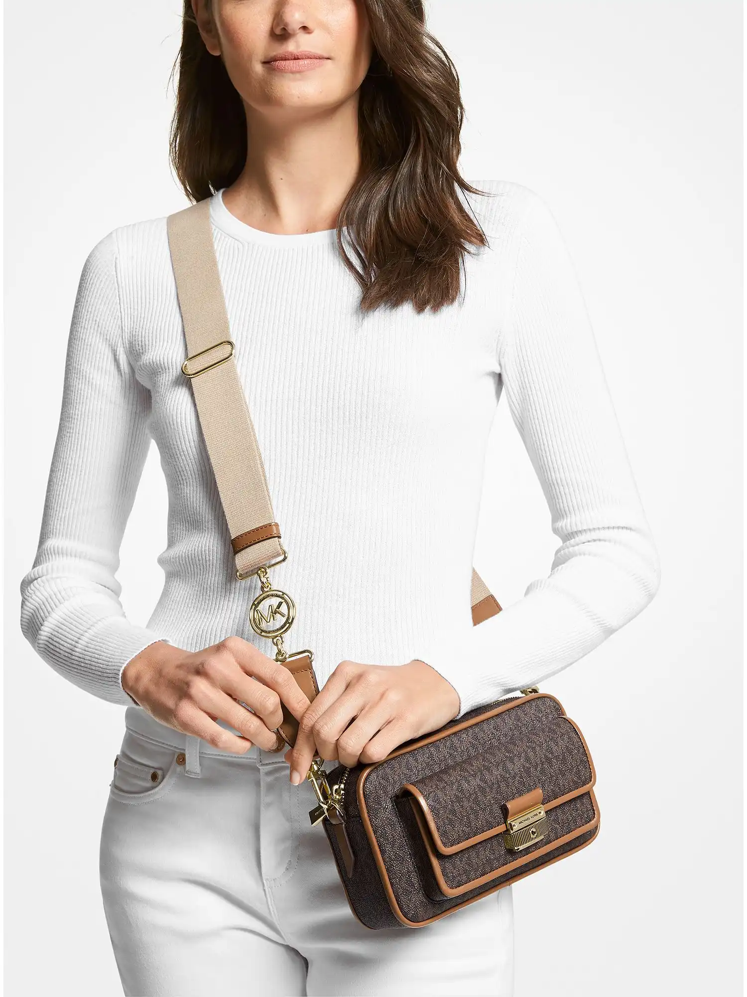 Bradshaw Medium Logo Camera Bag Brn Acorn