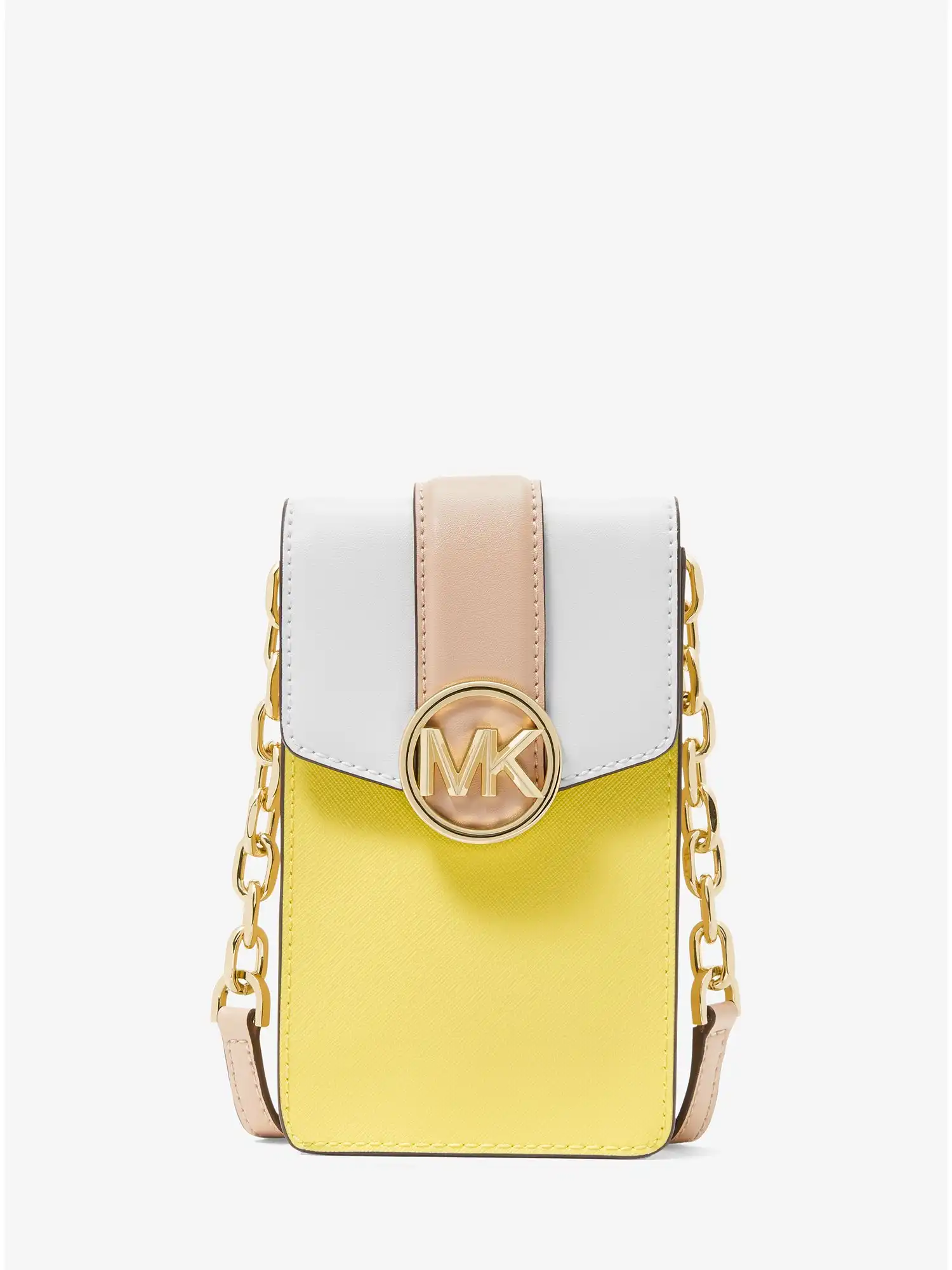Carmen Small Color-Block Faux