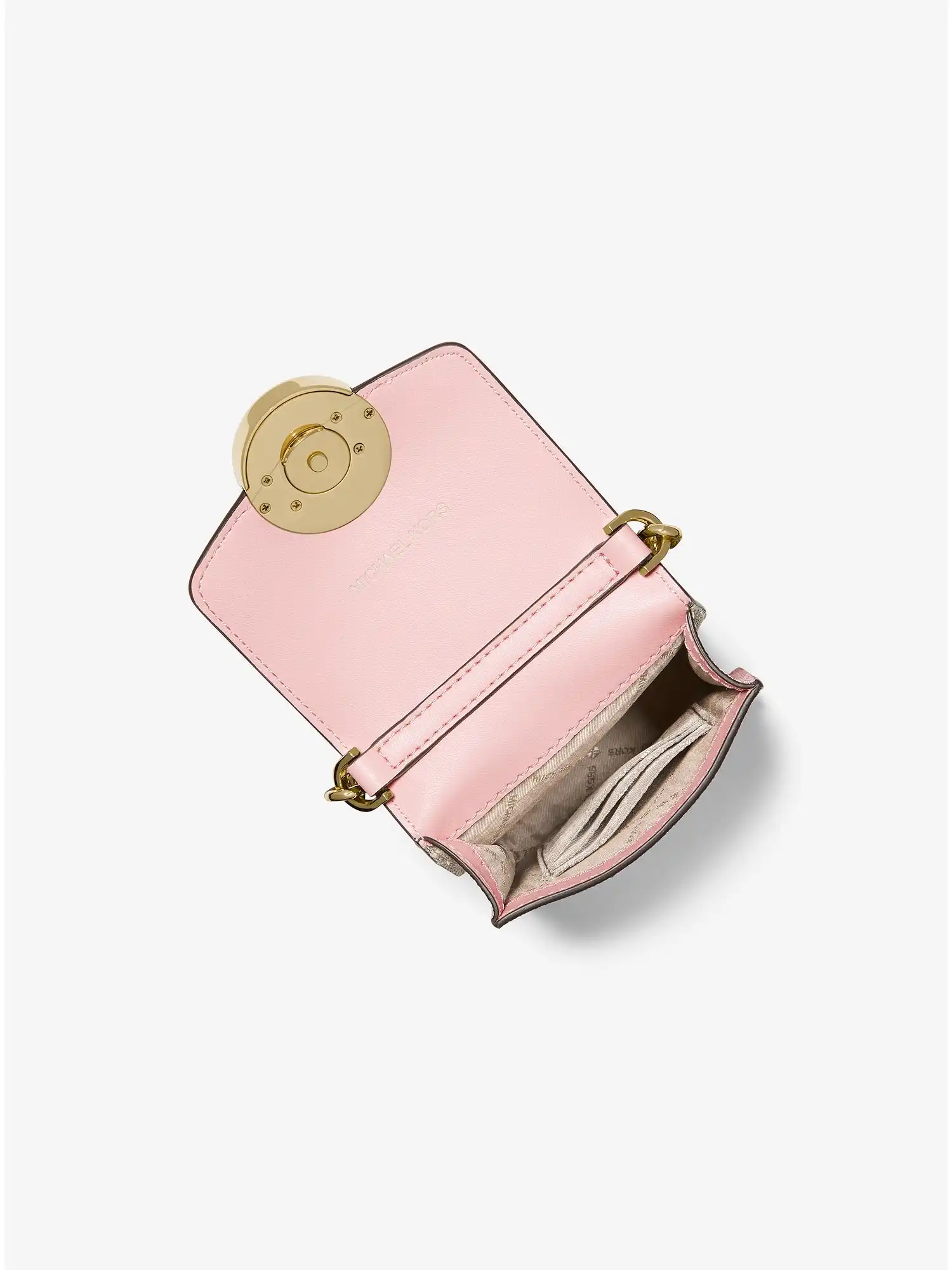 Carmen Small Logo Smartphone Crossbody Bag Pwd Blsh Mlt