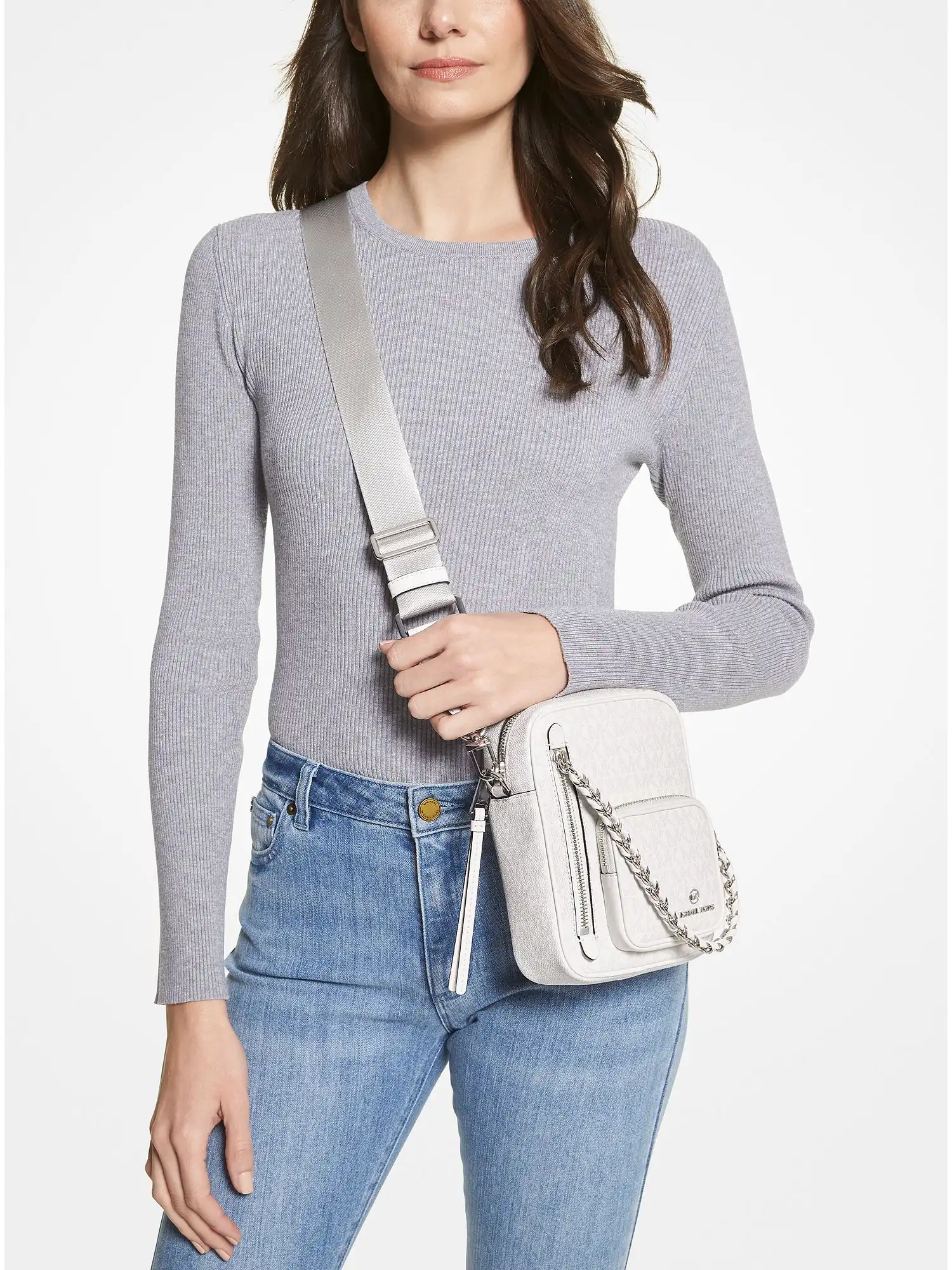 Elliot Small Logo Crossbody Bag Opt Allum