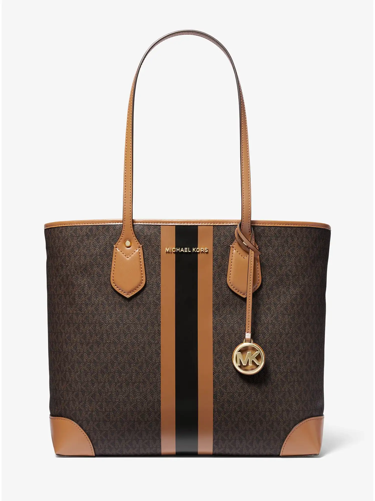 Eva Large Logo Stripe