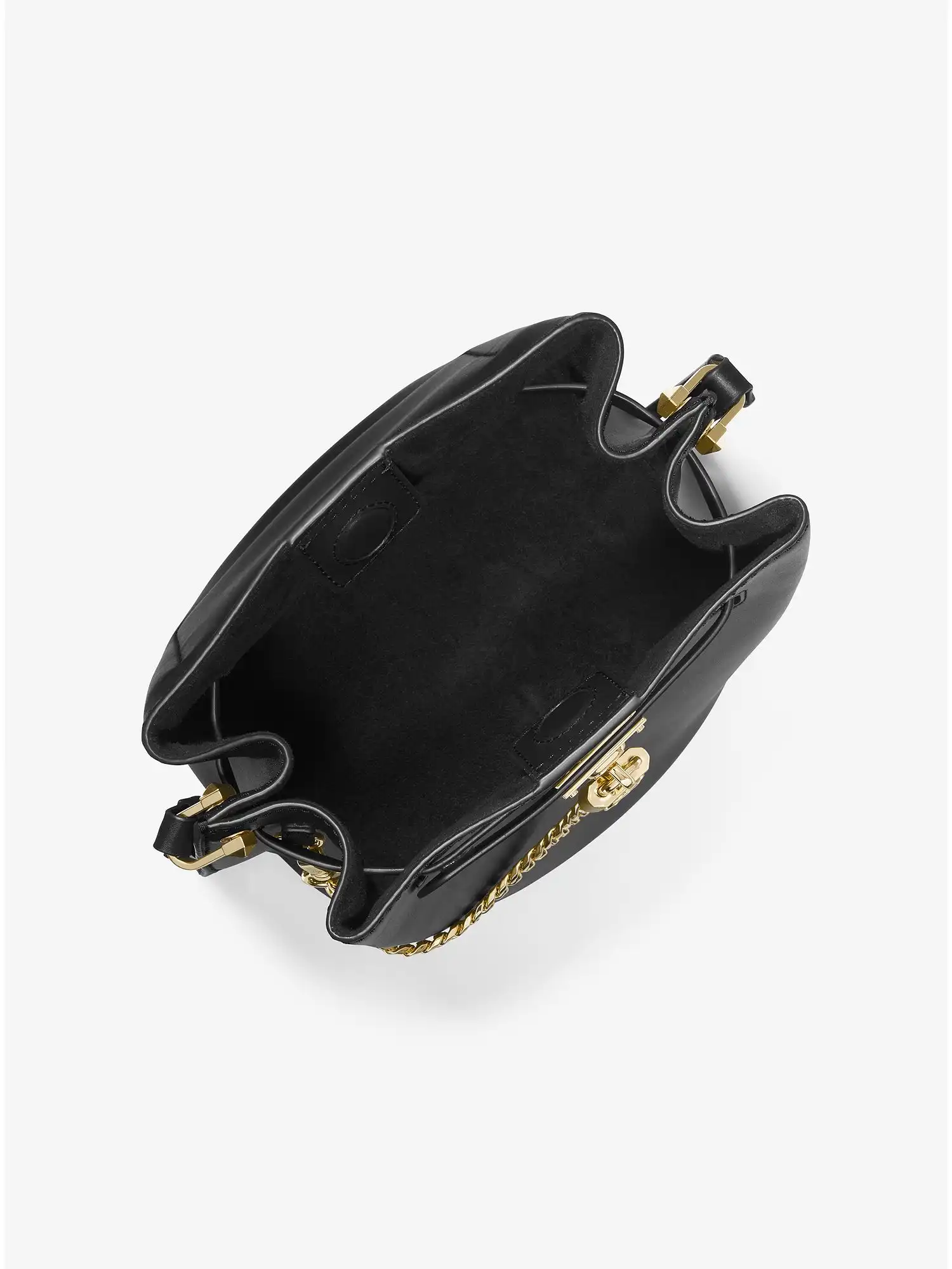 Hamilton Legacy Medium Leather Messenger Bag Black
