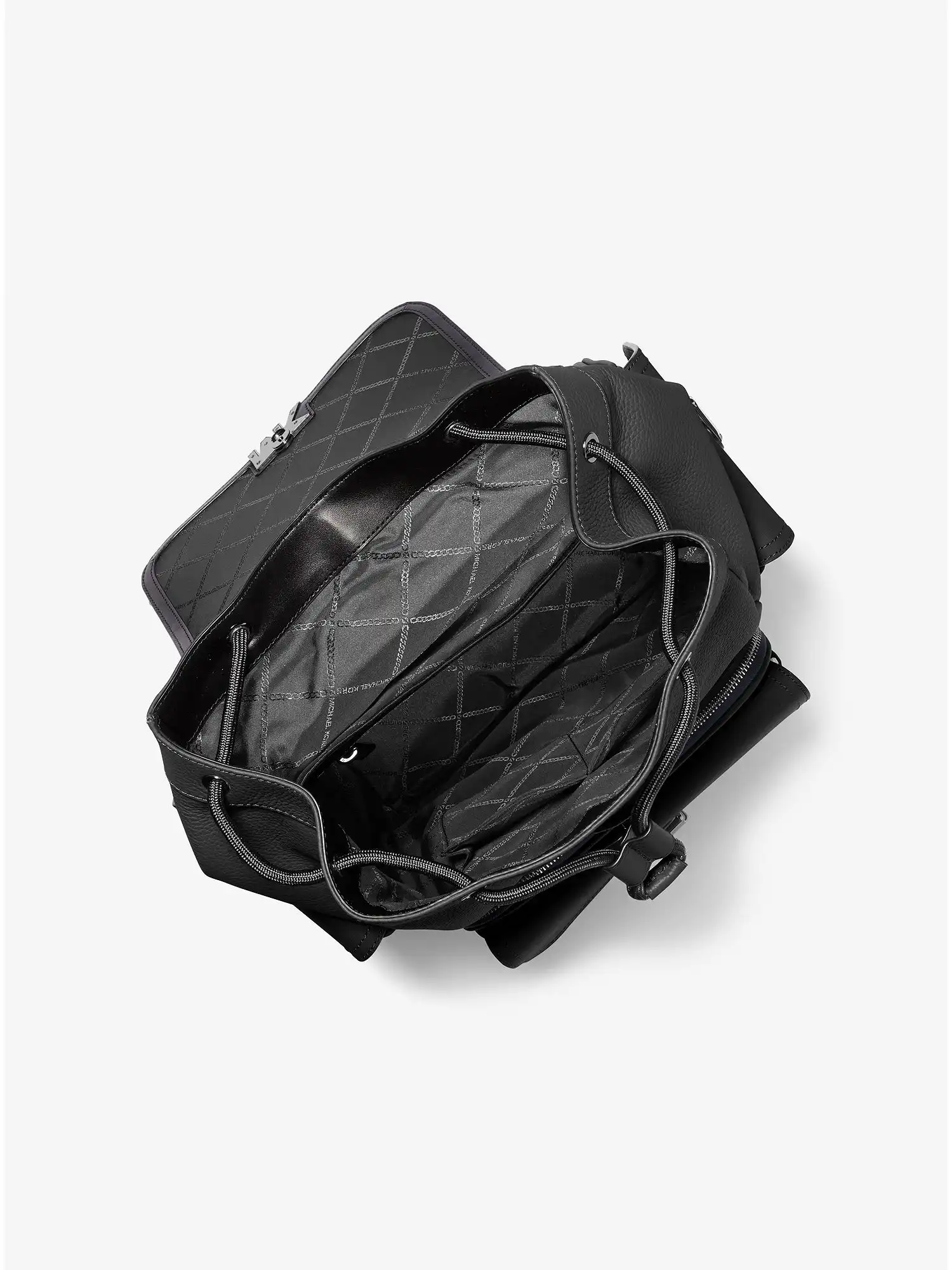 Hudson Leather Backpack Black