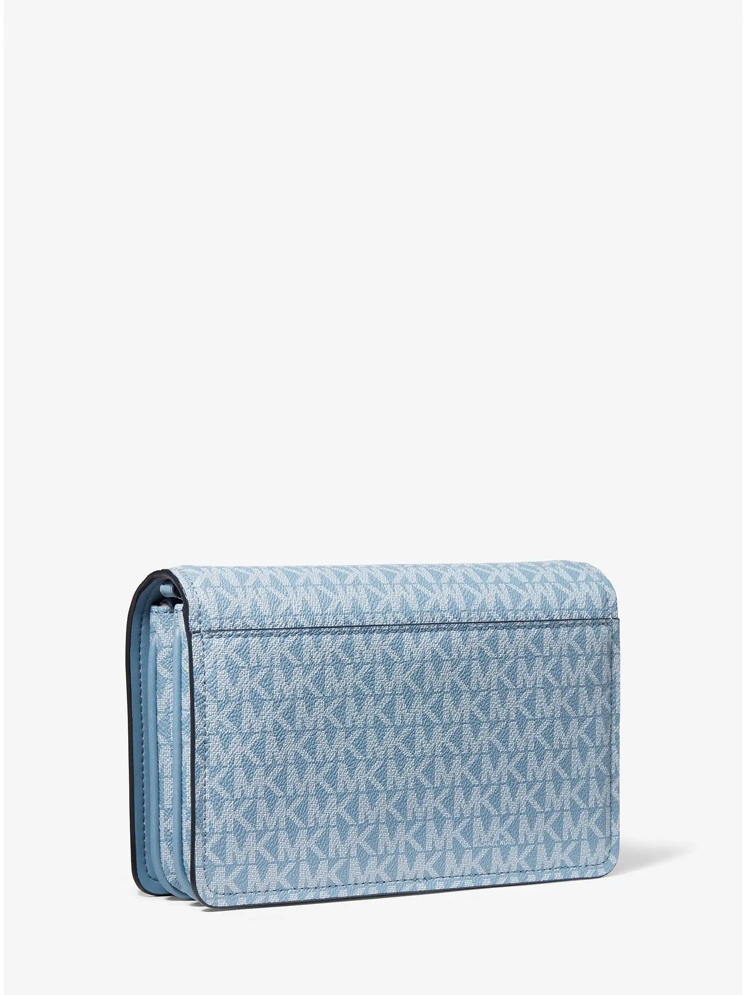 Jet Set Large Logo Crossbody Bag Chambray
