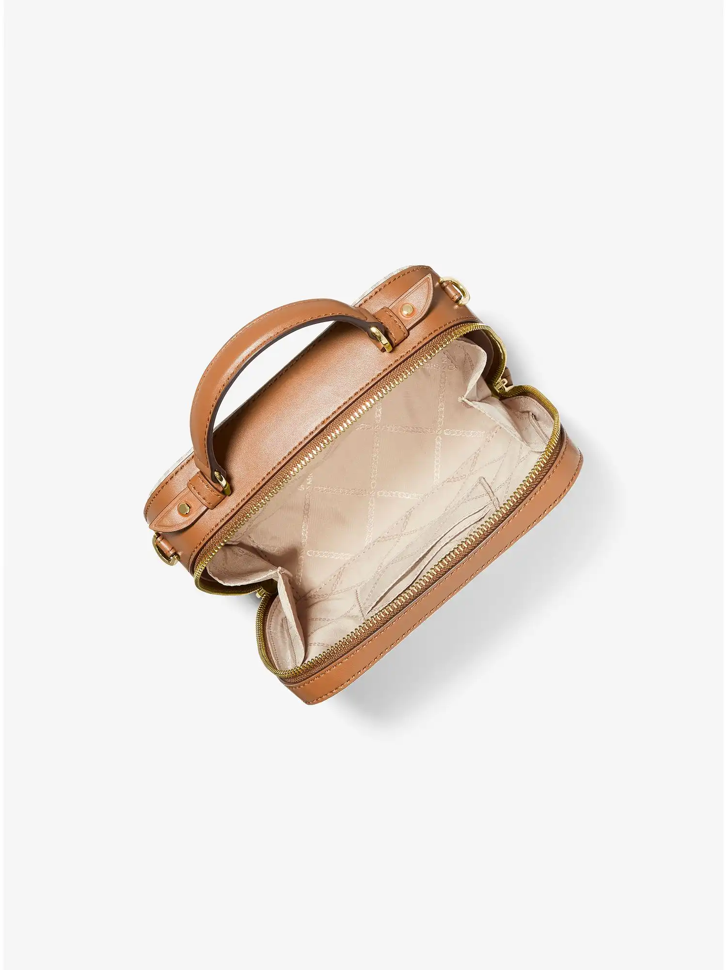 Jet Set Medium Logo Crossbody Bag Vanilla Acorn