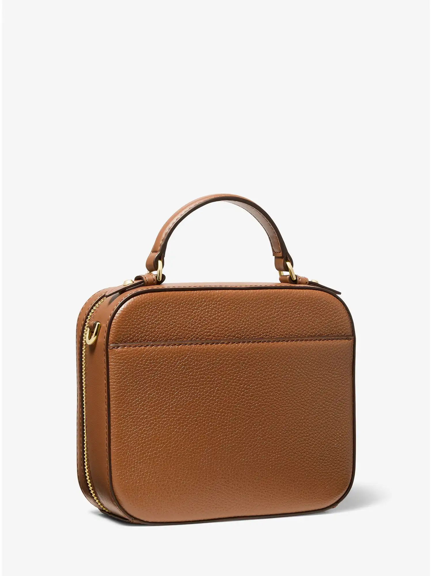 Jet Set Medium Pebbled Leather Crossbody Bag Luggage