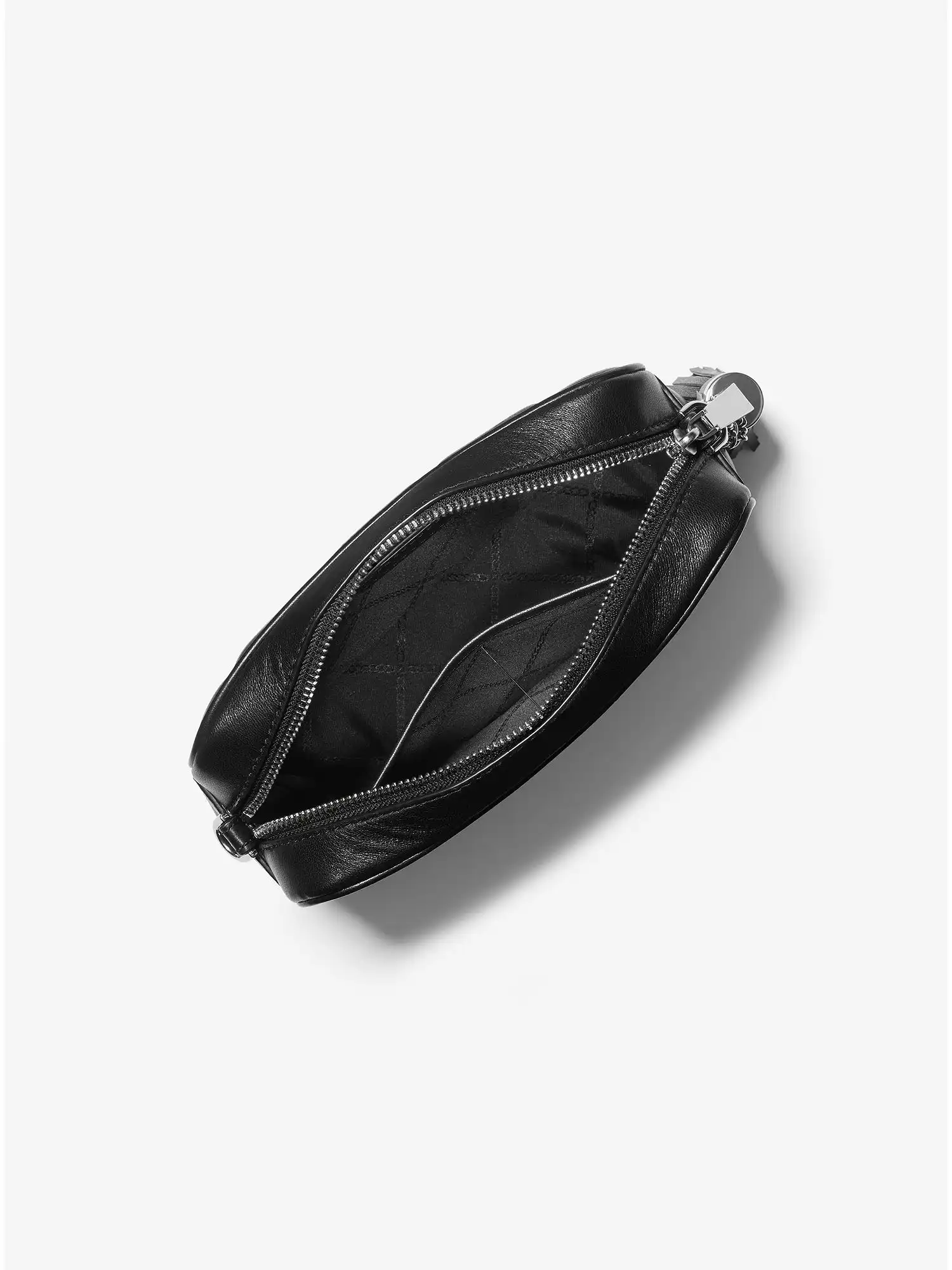 Jet Set Medium Quilted Leather Camera Bag Black
