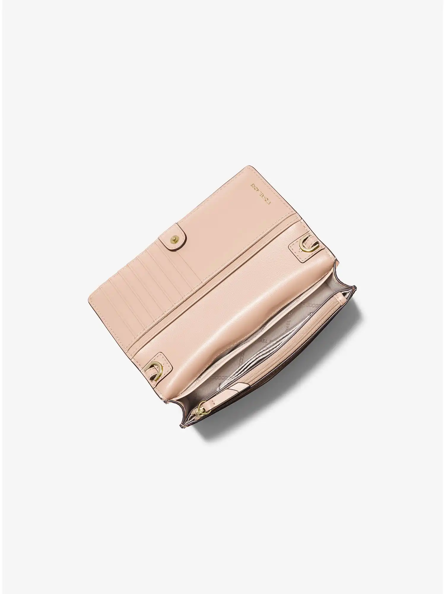 Jet Set Small Two-Tone Logo Smartphone Crossbody Bag Ballet Multi