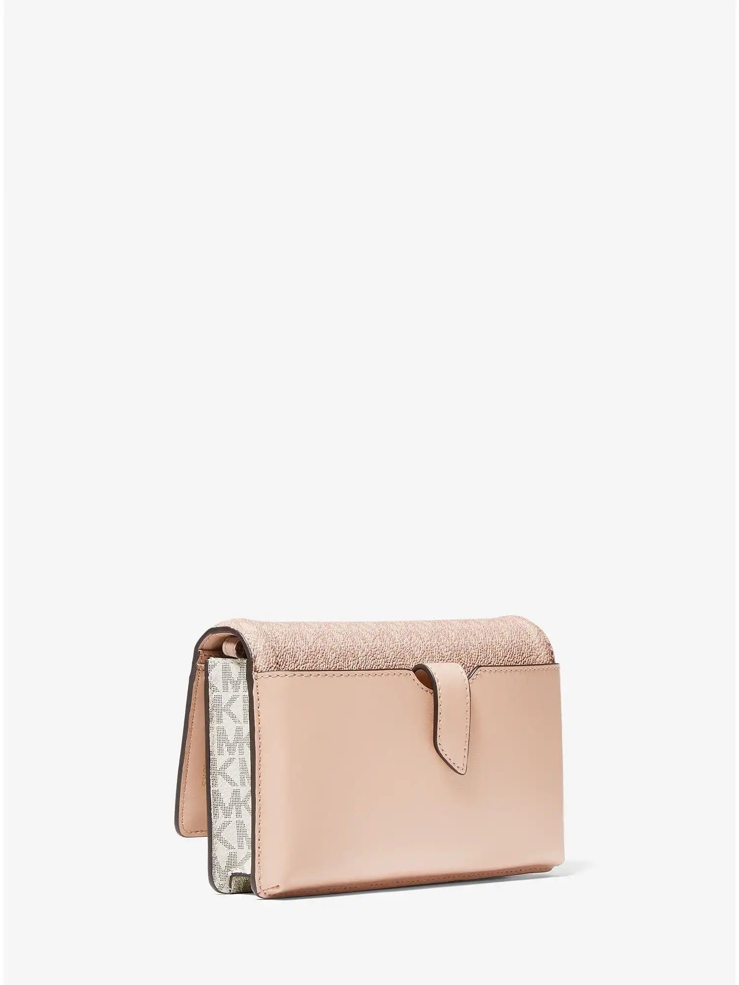 Jet Set Small Two-Tone Logo Smartphone Crossbody Bag Ballet Multi