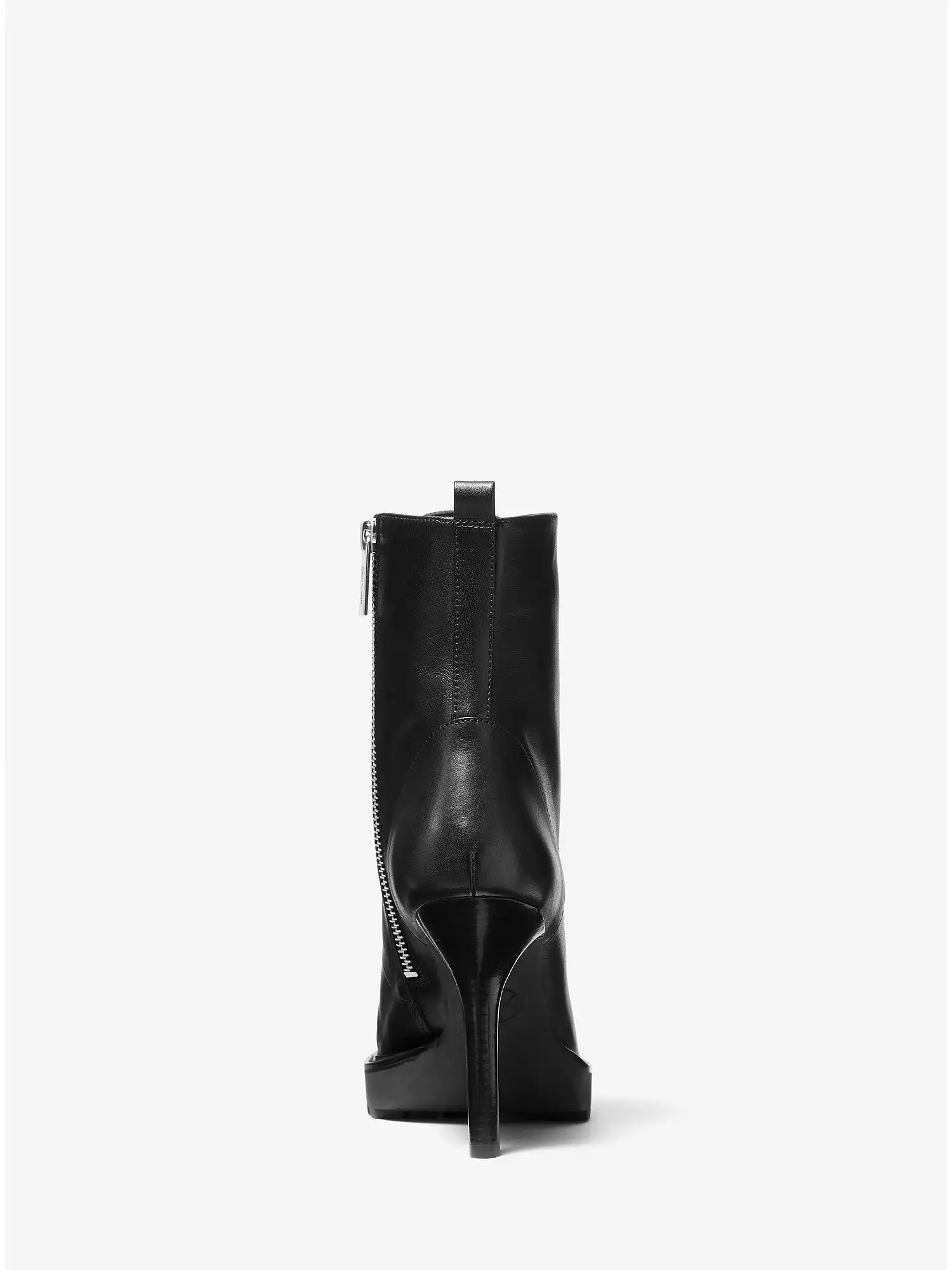 Kyle Leather Lace-Up Boot Black