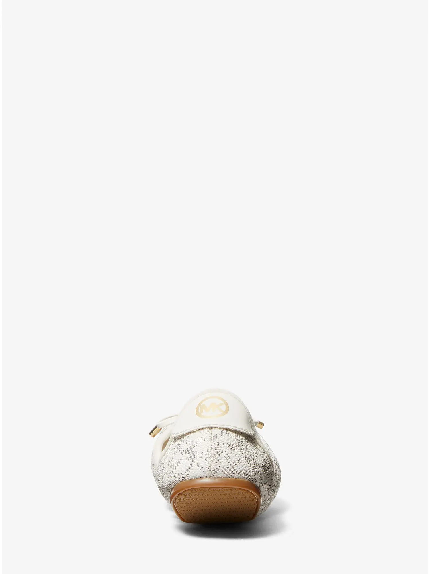 Logo Ballet Flat Vanilla