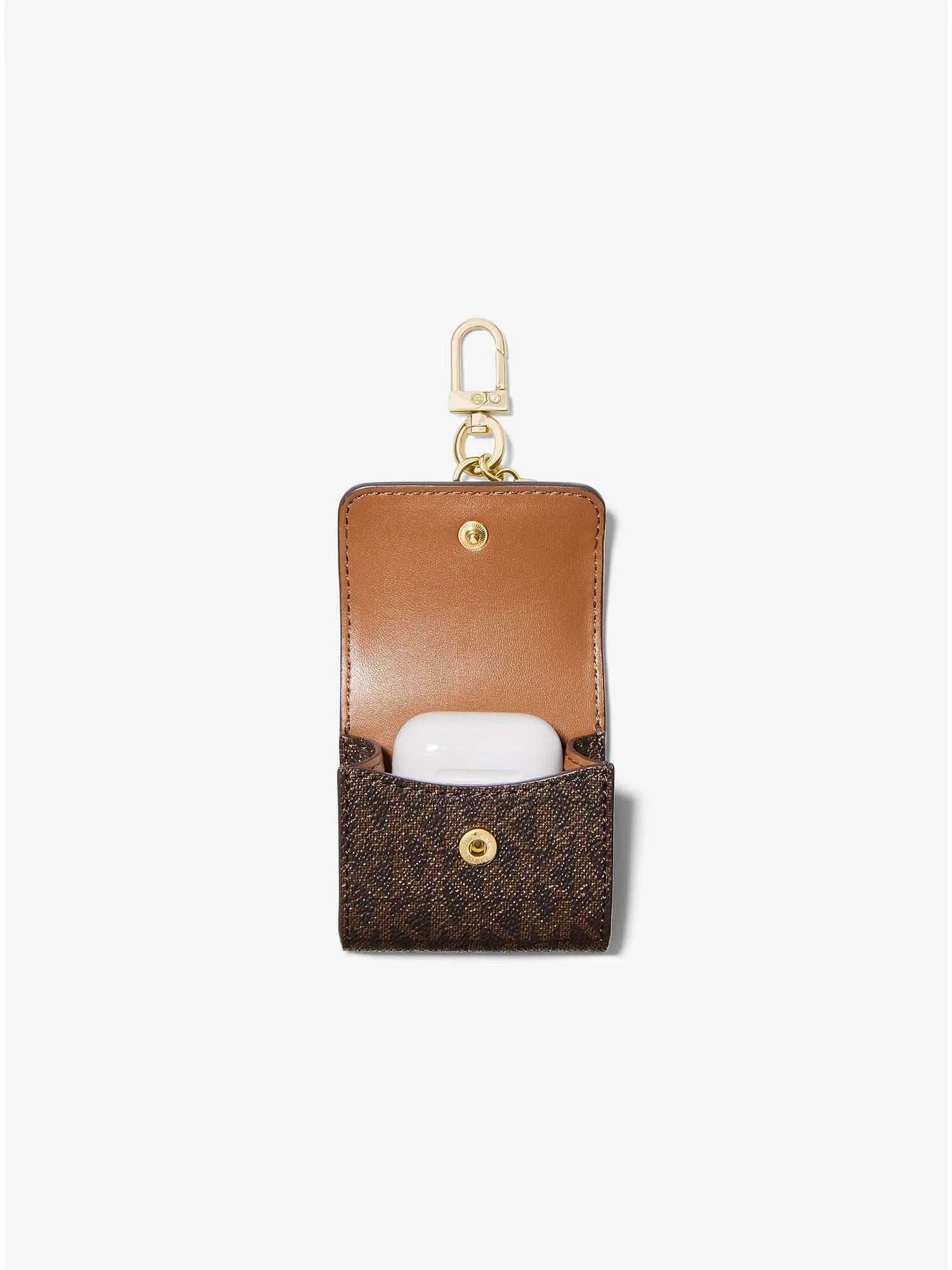 Logo Clip Case For Apple AirPods® Brn Acorn