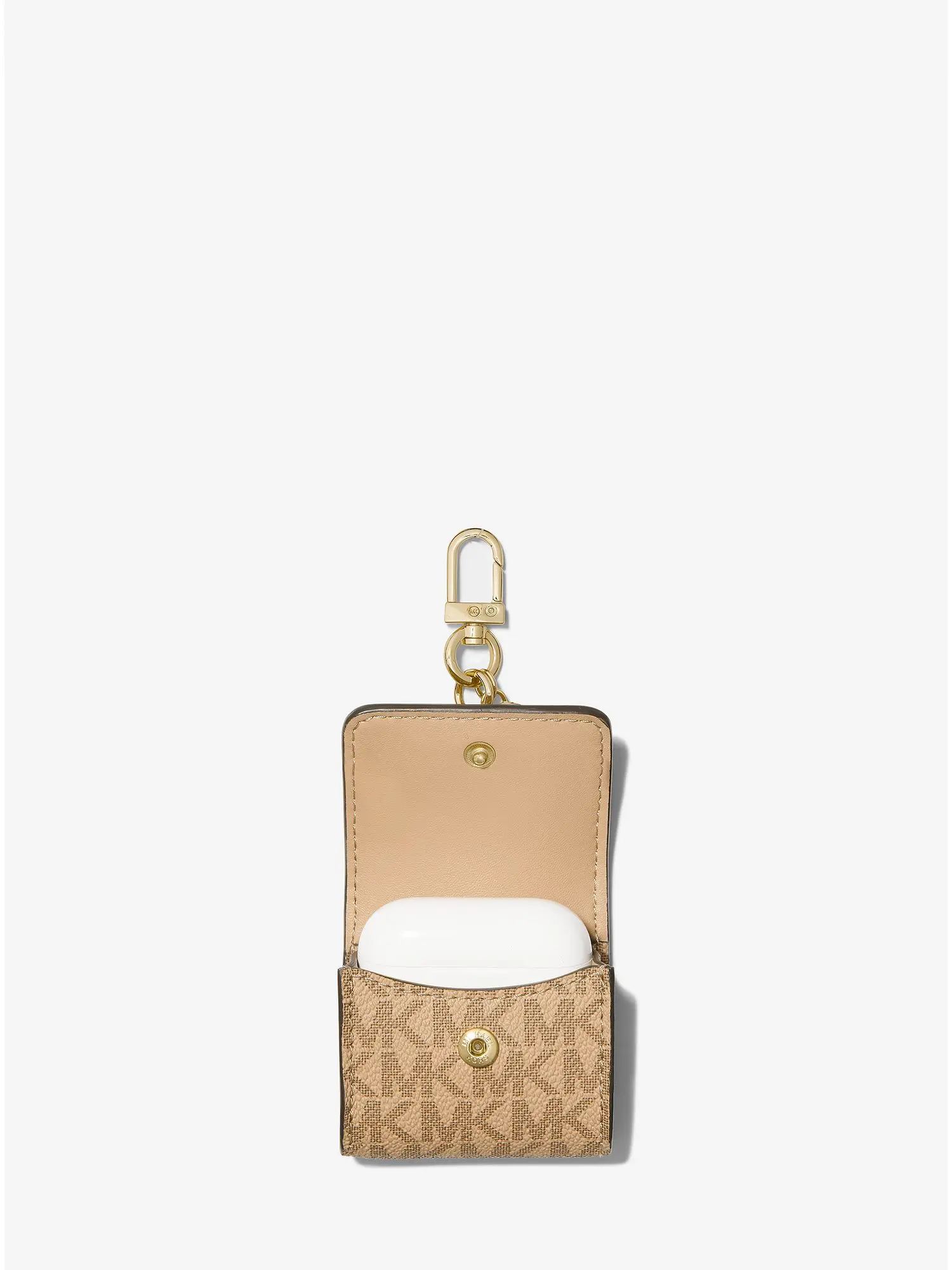Logo Clip Case for Apple AirPods Pro® Camel