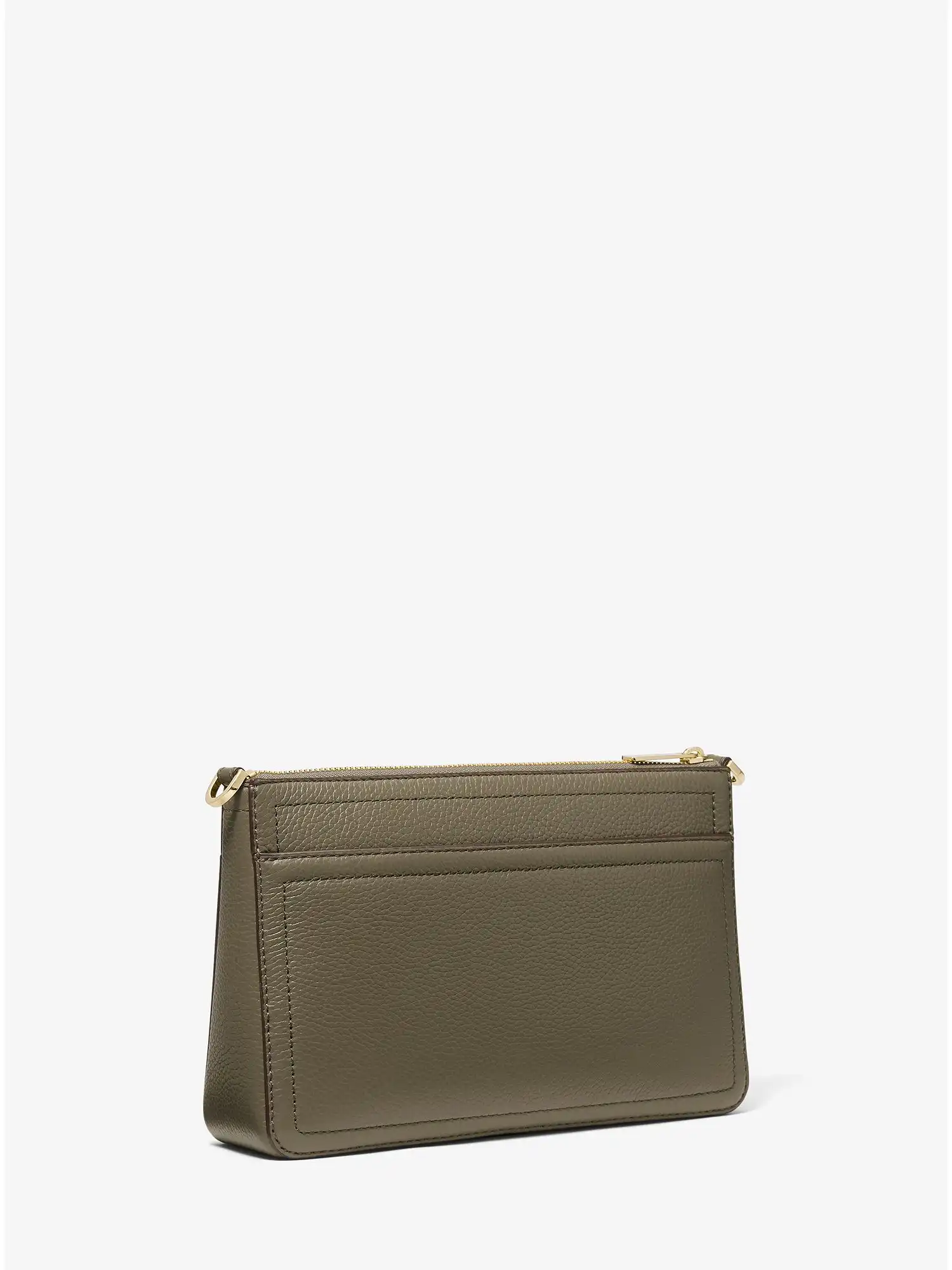 Maisie Medium Pebbled Leather 3-in-1 Crossbody Bag Army Grn Mlt