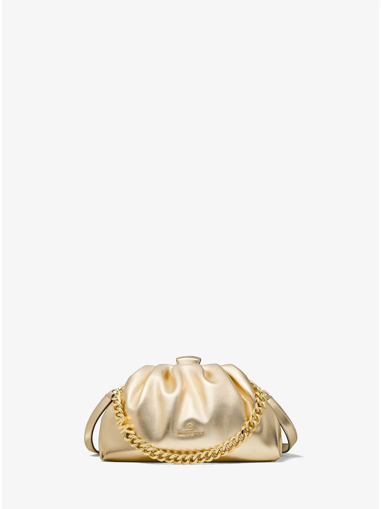 Nola Small Metallic Faux