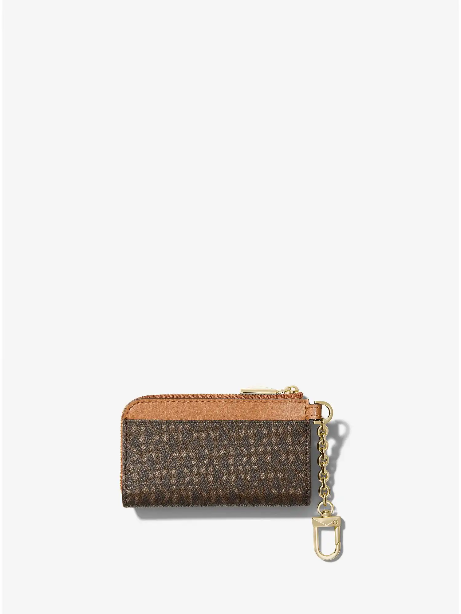 Piper Logo Zip Card Case Brn Acorn