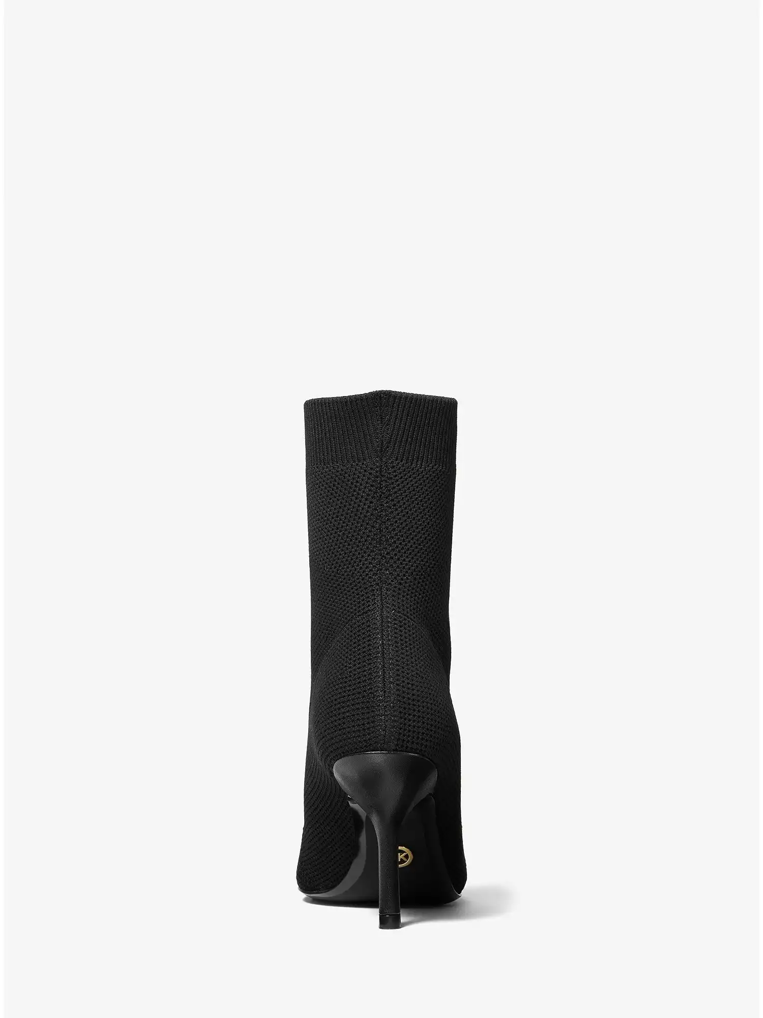Shiloh Stretch Knit Sock Boot Black