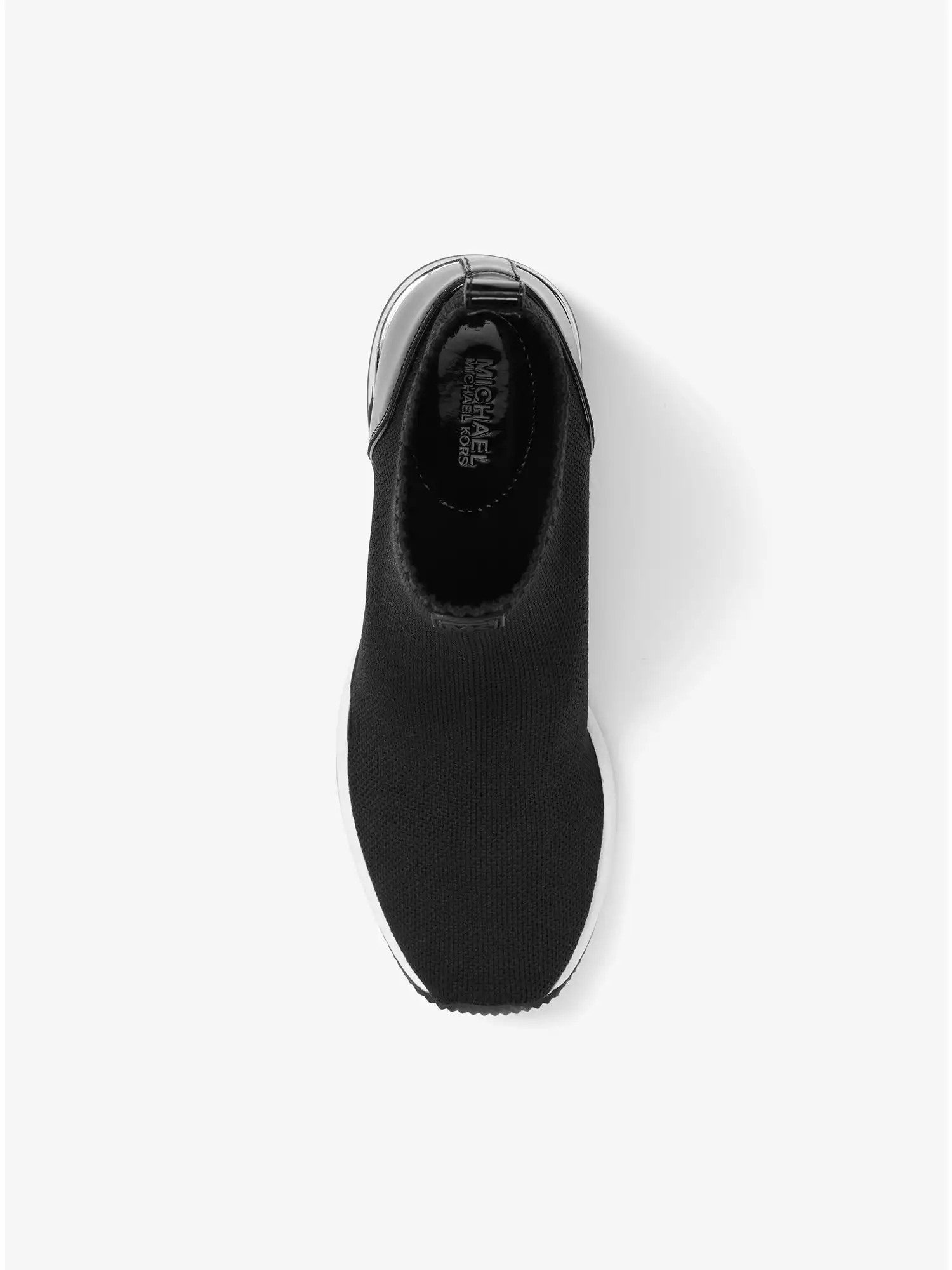 Skyler Stretch-Knit Sock Sneaker Black