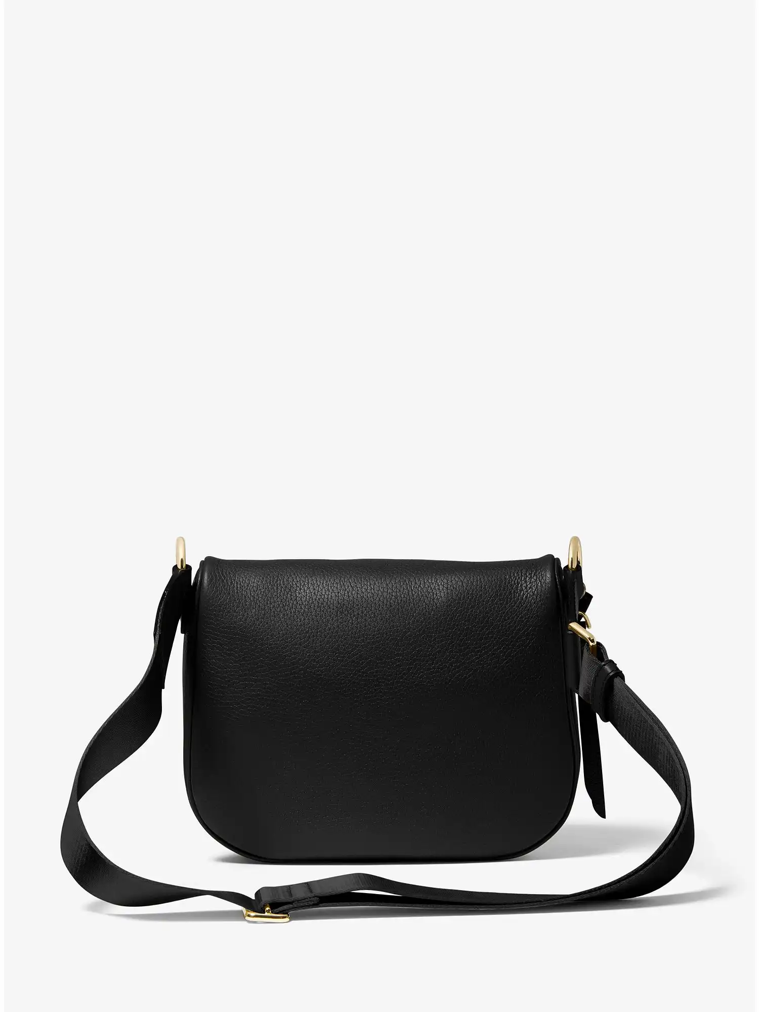 Slater Medium Pebbled Leather Sling Pack Black