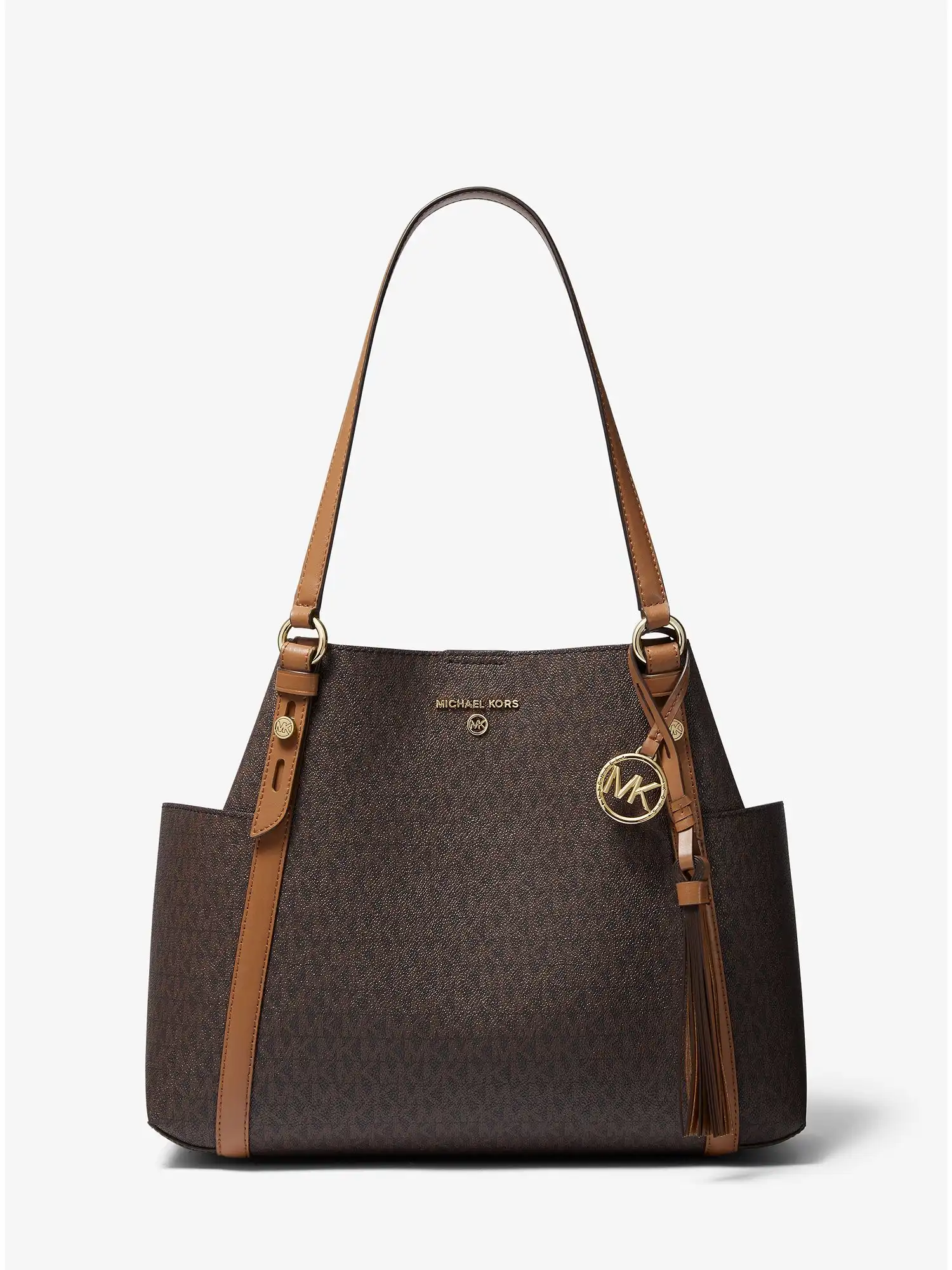 Sullivan Large Logo Tote Bag Brn Acorn