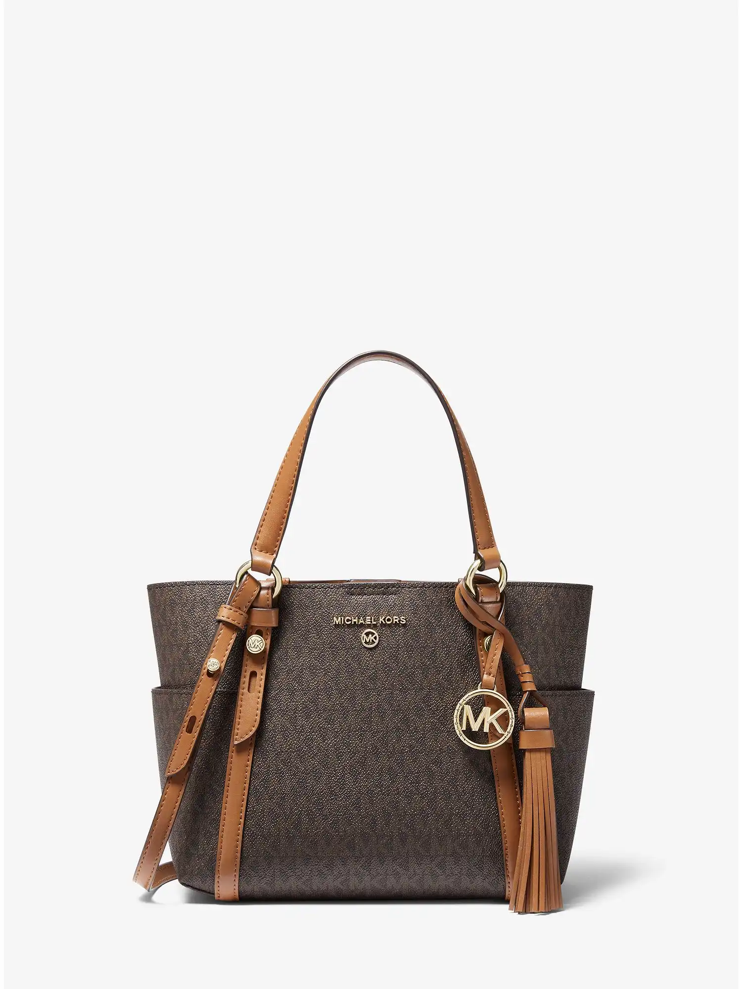 Sullivan Small Logo Tote Bag Brn Acorn