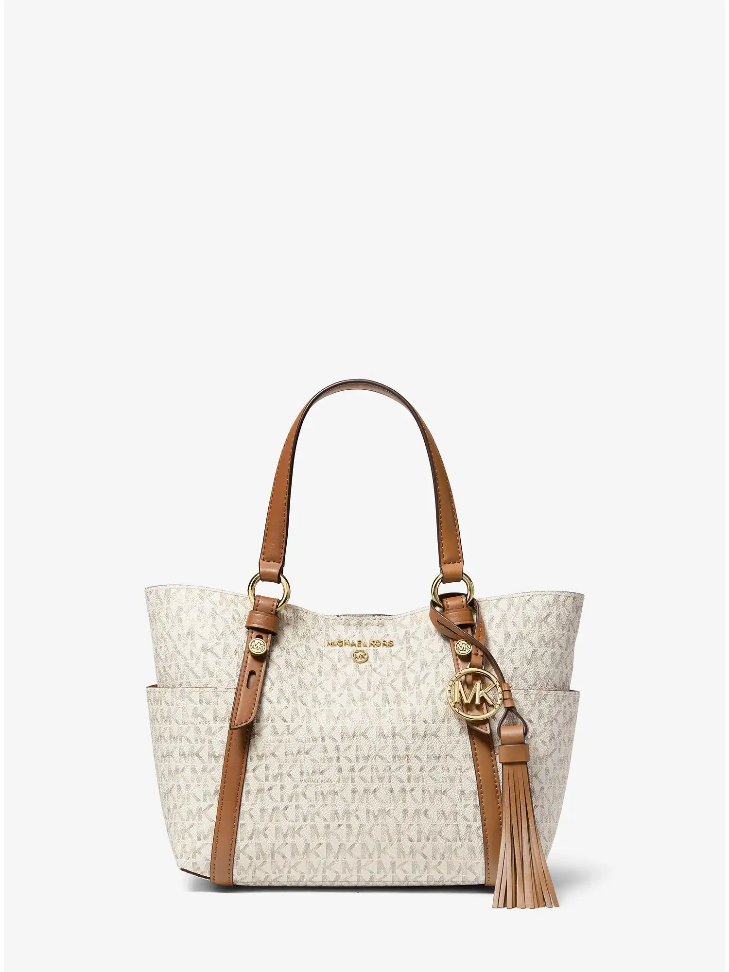 Sullivan Small Logo Tote Bag Vanilla Acorn