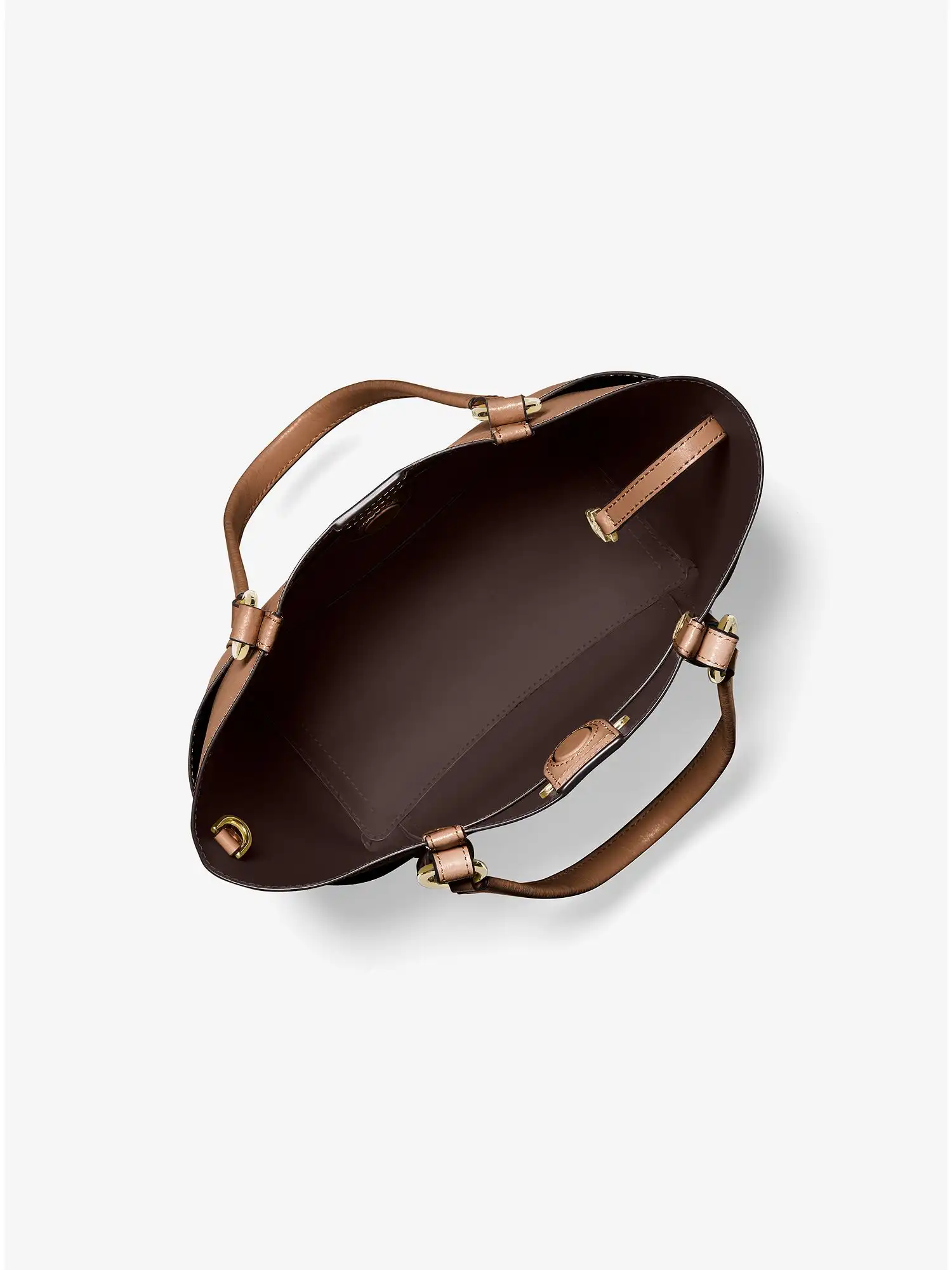 Sullivan Small Saffiano Leather Tote Bag Luggage