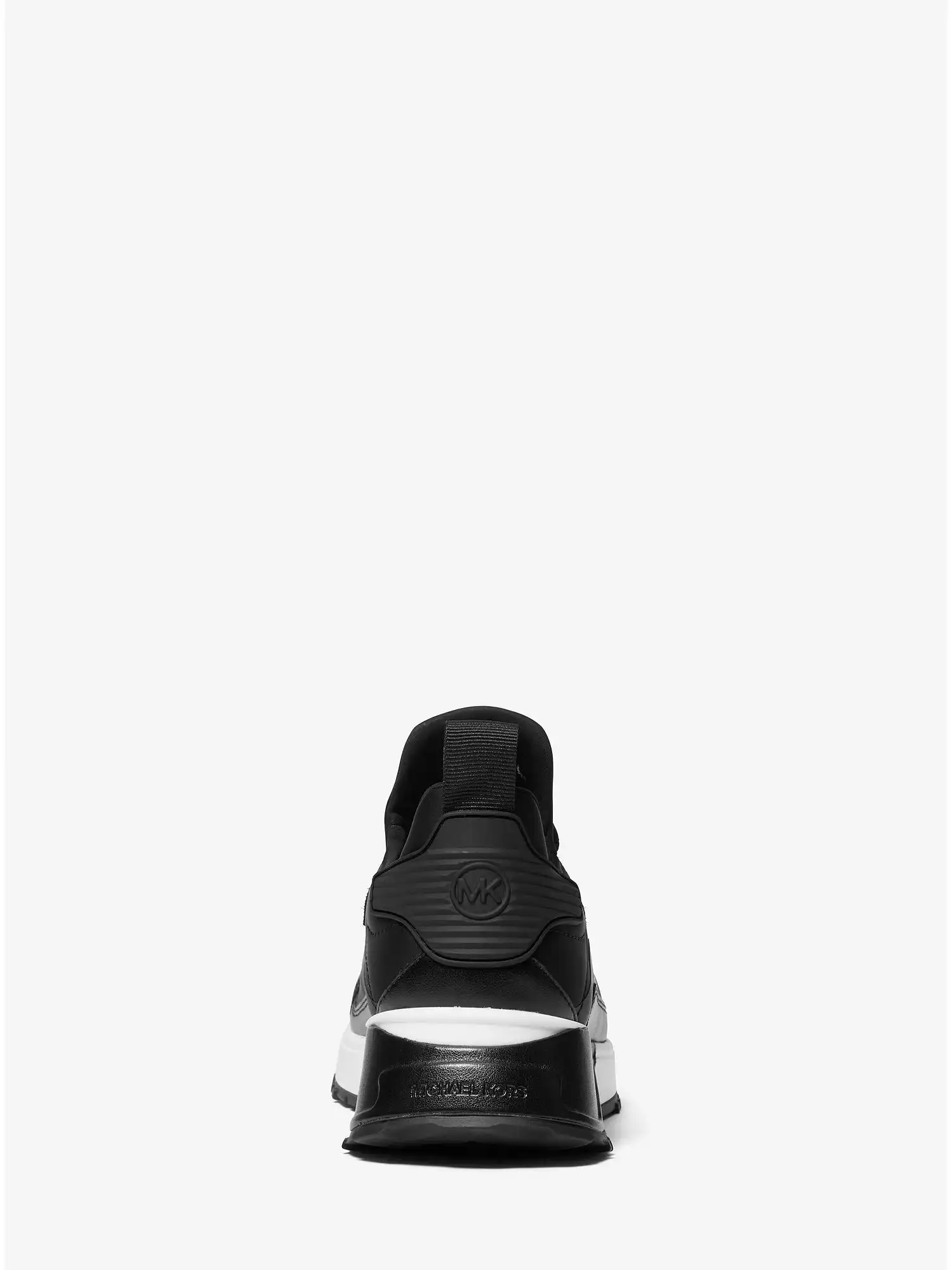 Theo Mixed-Media Trainer Black